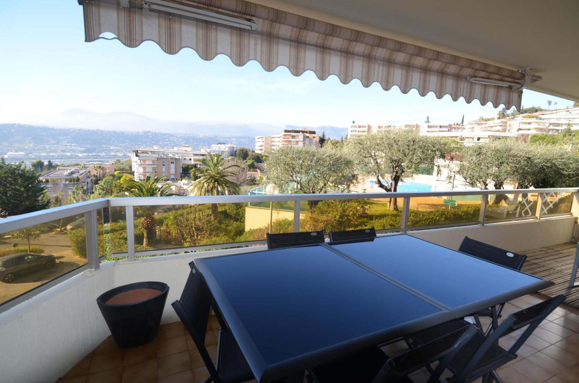 Appartement 5 personnes avec piscine sur la Corniche Fleurie à Nice Exterior foto